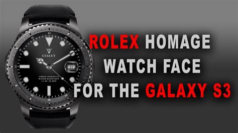 rolex watch face gear s3